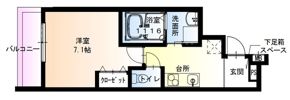 フジパレス長田ノースの間取り画像