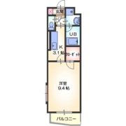 クレインアヴェニューの間取り画像