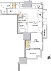 グレーシアフィット三軒茶屋の間取り画像