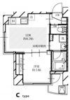フェリシダ五橋の間取り画像