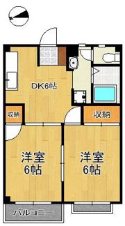 サクセスハイツの間取り画像