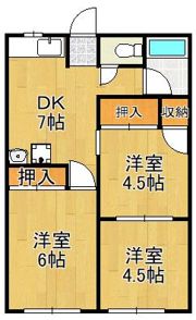 レジアス宮若の間取り画像