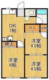 レジアス宮若の間取り画像