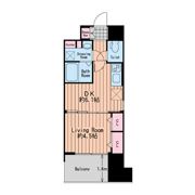 エス・キュート梅田中崎町の間取り画像