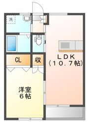 ひまわりハイツC棟の間取り画像