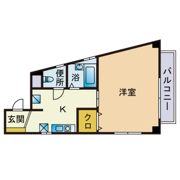 フリーデン今川の間取り画像