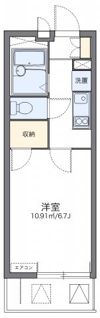 レオパレストウメイの間取り画像