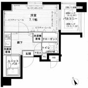 メインステージ四ツ谷の間取り画像