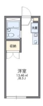 レオパレスロッキーの間取り画像