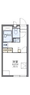 レオパレスマスカットの間取り画像