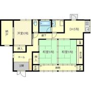福迫貸家の間取り画像