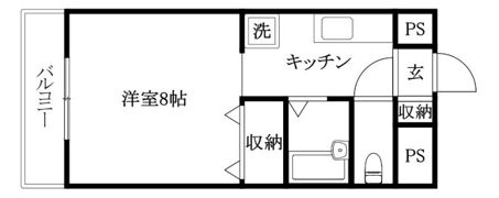 カーサエルマールの間取り画像