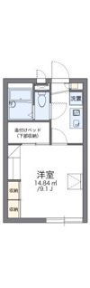 レオパレス富士見第二の間取り画像
