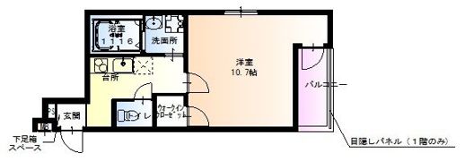 フジパレス南正雀の間取り画像