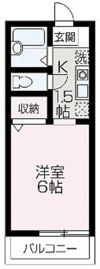 エステート志木の間取り画像