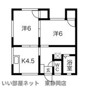 ハイツ山本の間取り画像