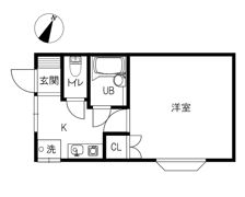 ベルビューⅢの間取り画像