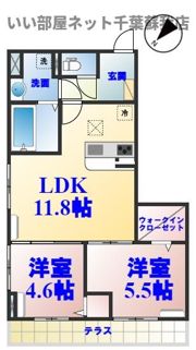 ルミエール五井・Ⅰの間取り画像
