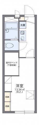 レオパレスサルドセジュールの間取り画像