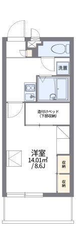 レオパレス音の間取り画像