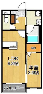 プレステージ熊谷の間取り画像