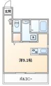 カーサ江戸川の間取り画像