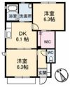 ルミナスキタヤマの間取り画像