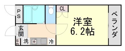 シャルムメゾン深江の間取り画像