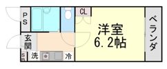 シャルムメゾン深江の間取り画像