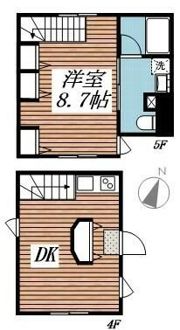 ゴールドシティ水道橋の間取り画像