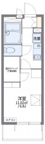 レオパレスNascondinoの間取り画像