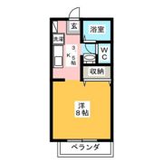フォレスト桑野 Bの間取り画像