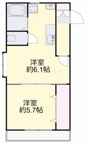 フローリッシュ神田Iの間取り画像