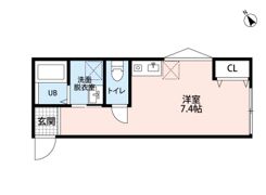 Maison de CLAIR(メゾンドクレール)の間取り画像
