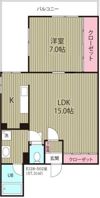 KOB 6(E-128)の間取り画像
