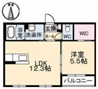 フローラルコートの間取り画像