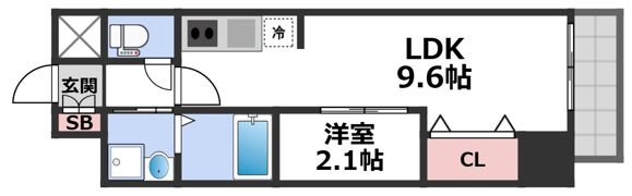 ONLYONE布施の間取り画像
