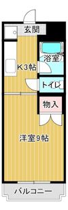 舘山寺ニューハイツの間取り画像
