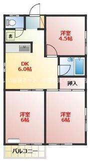アーデルホームの間取り画像