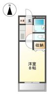 メゾンモンパルナスの間取り画像