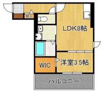 Polonia Matsubara A棟の間取り画像