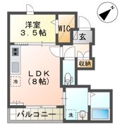 Lina（リーナ）の間取り画像