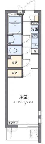 クレイノ港北Ⅱの間取り画像