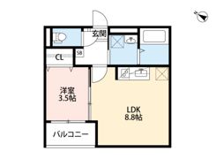 フェリーチェ 神崎川の間取り画像