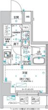 クラリッサ横浜ベーネの間取り画像