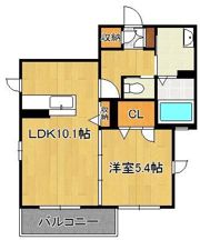 シャーメゾン藤崎の間取り画像
