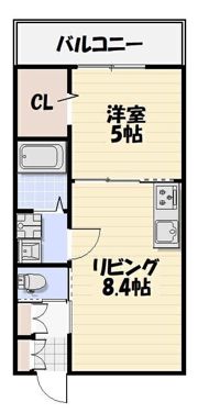 Likes飯山満町A棟の間取り画像