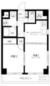 クレアパーク野方の間取り画像