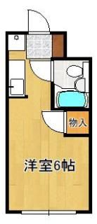 PLEAST北九大前の間取り画像