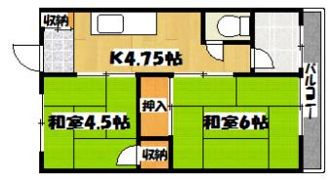 汐入マンションの間取り画像